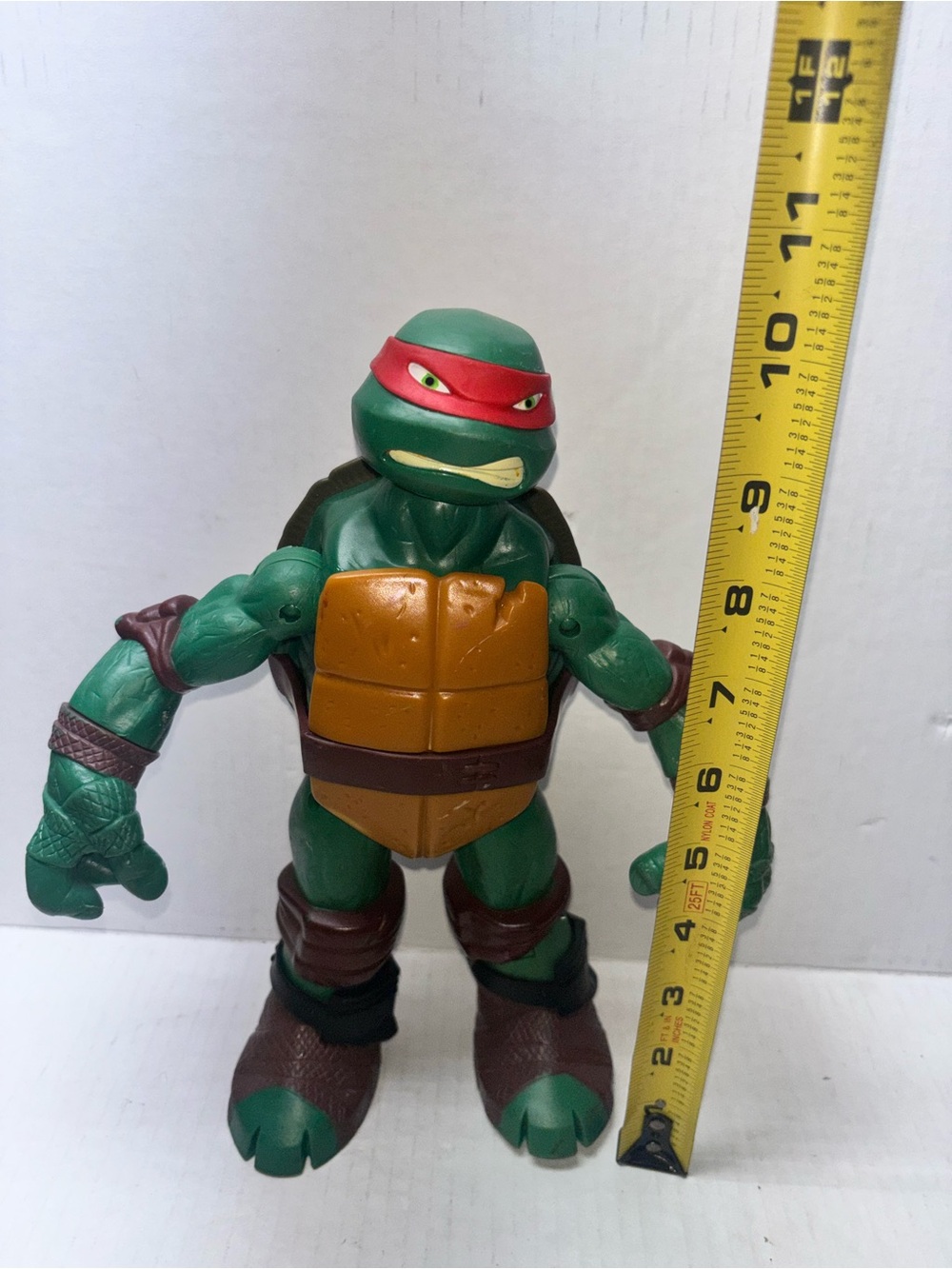 Big 2012 Battle Shell Raphael 10" Figure Teenage Mutant Ninja Turtles TMNT Large